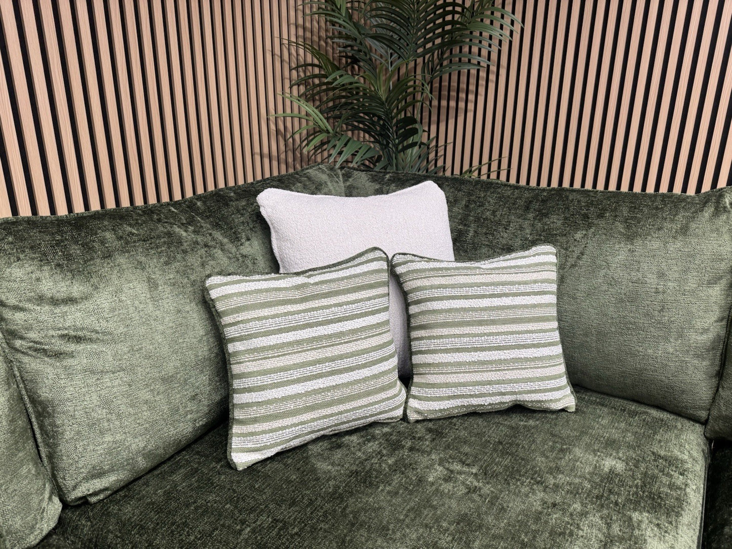 Very Home Sanremo Fabric Corner Group Sofa ( 2c2 ) Olive RRP £3199