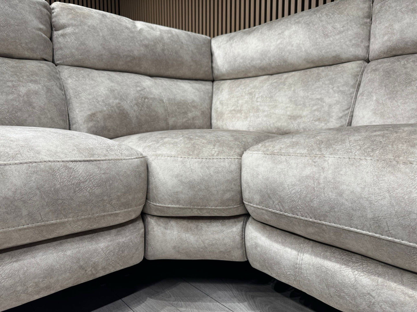 Furniture Village CONTEMPO Fabric LHF Open End Chaise Corner Sofa - RRP £2,295