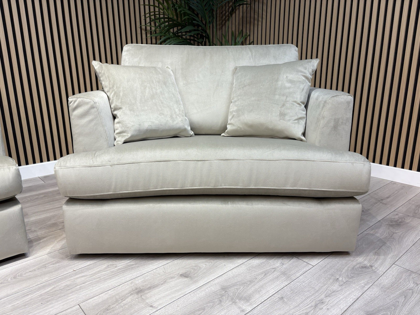 NEXT - STRATUS Fabric 3 Seater Sofa + Loveseat Armchair - RRP £2,998