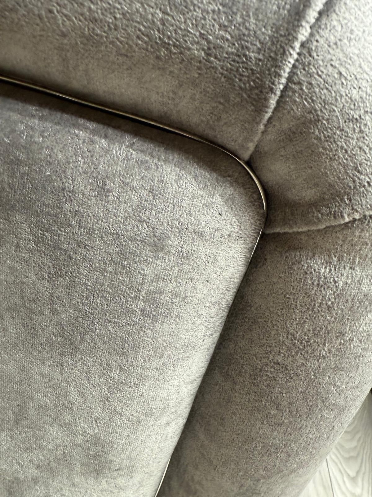 John Lewis Sample - Madrid Corner Sofa Fabric 2c2 Seater + Stool RRP £2599