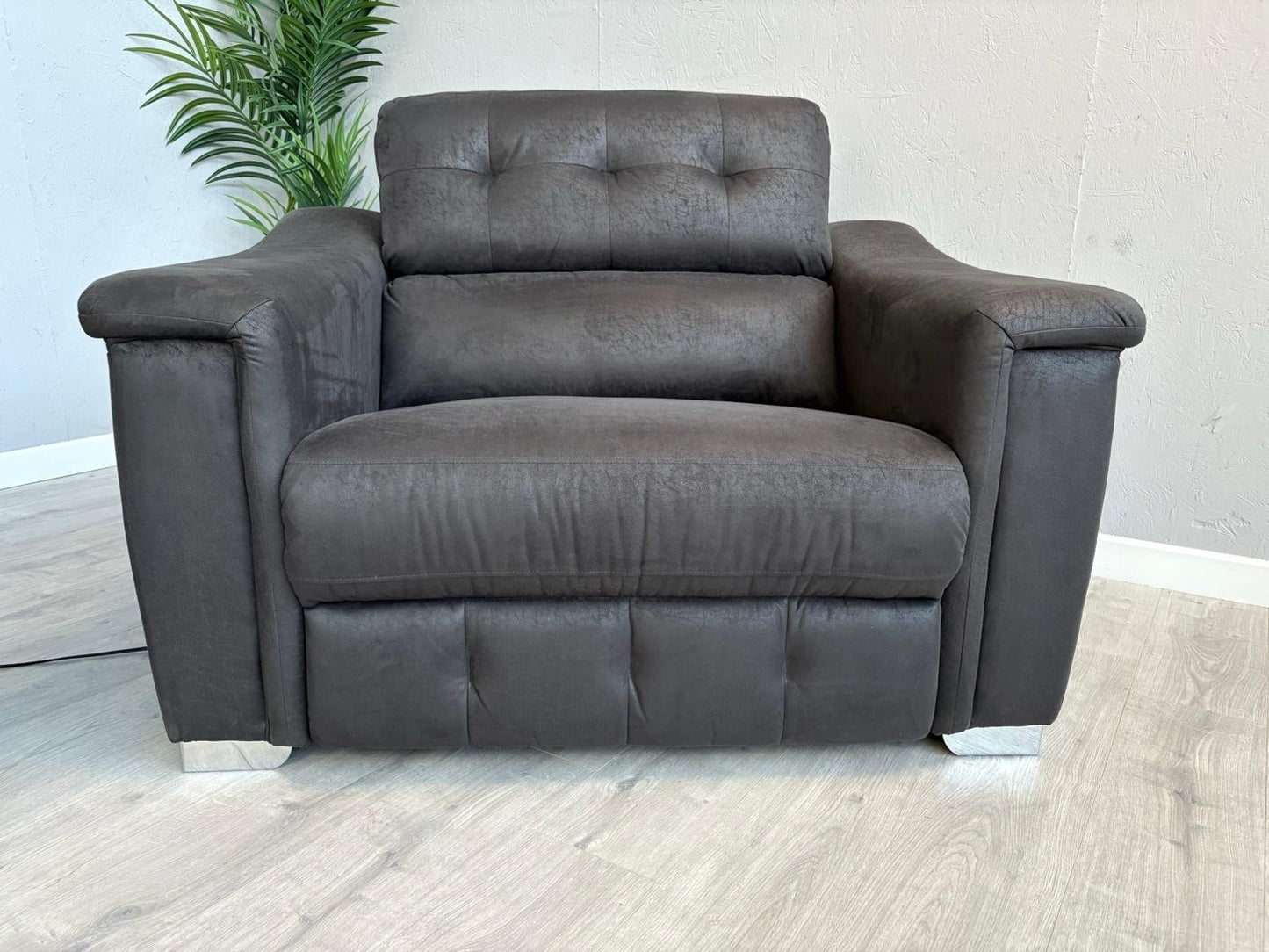 DFS - La-Z-Boy NEW HOLLYWOOD Fabric 2 Seater Sofa + Cuddler Armchair, Power