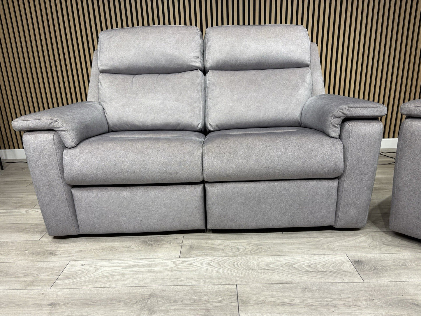 G Plan THORNBURY Fabric 2 Seater Sofa + Armchair, Power Recliners - RRP £5,940