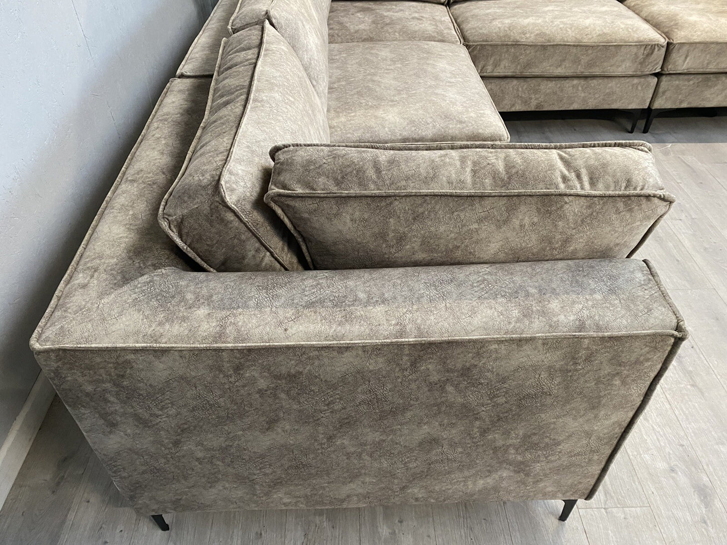 Westbridge ELIJAH Premium Fabric Large Modular 2 Corner 2 Sofa - RRP £3,799
