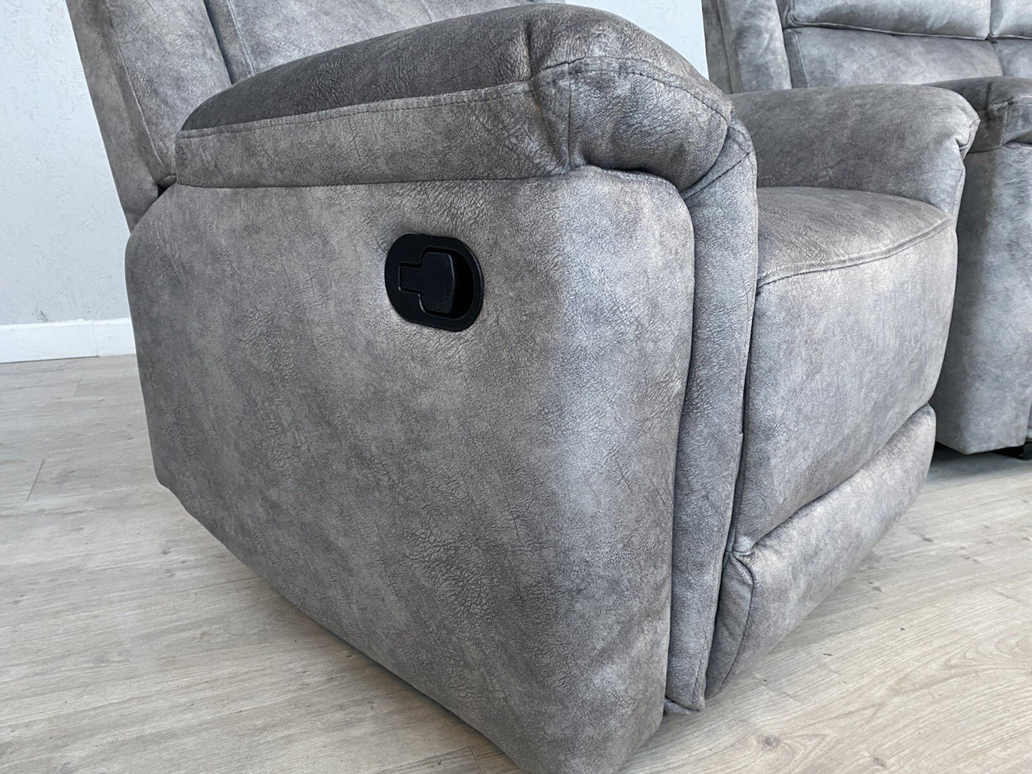 DFS - CASIMIR Style Fabric 2 Seater Sofa + 2 x Armchairs, Recliners - RRP £2,297