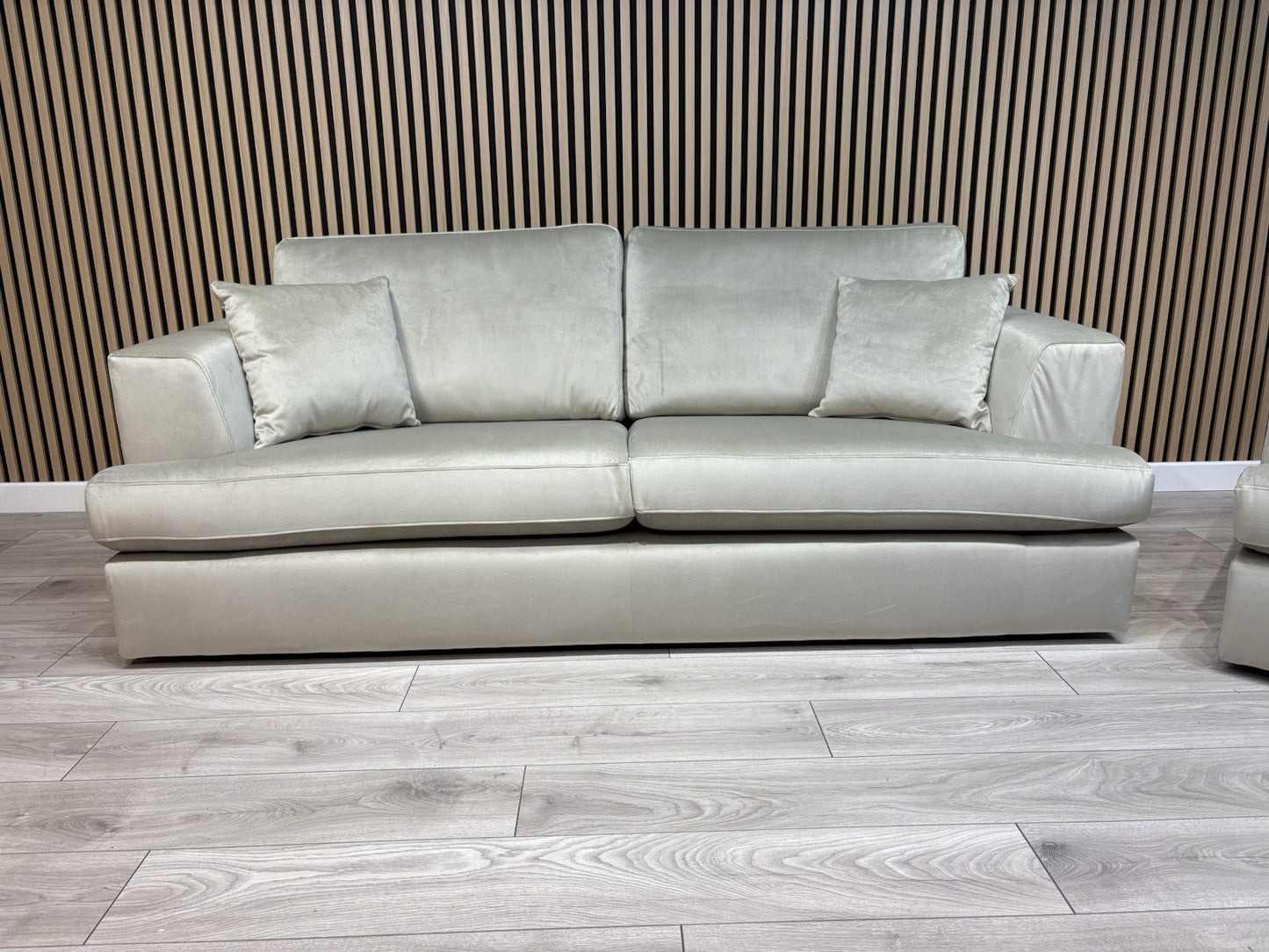 NEXT - STRATUS Fabric 3 Seater Sofa + Loveseat Armchair - RRP £2,998