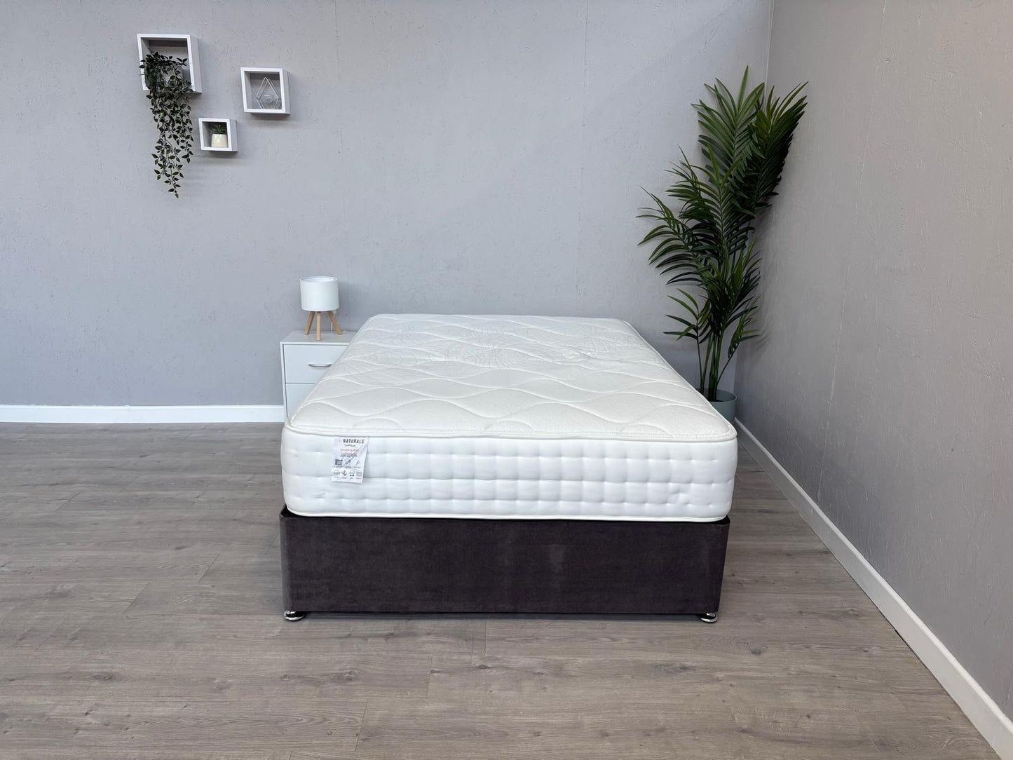 Slumberland NATURALS PREMIUM WOOL 4ft 6 Double Mattress, Firm - RRP £1,099
