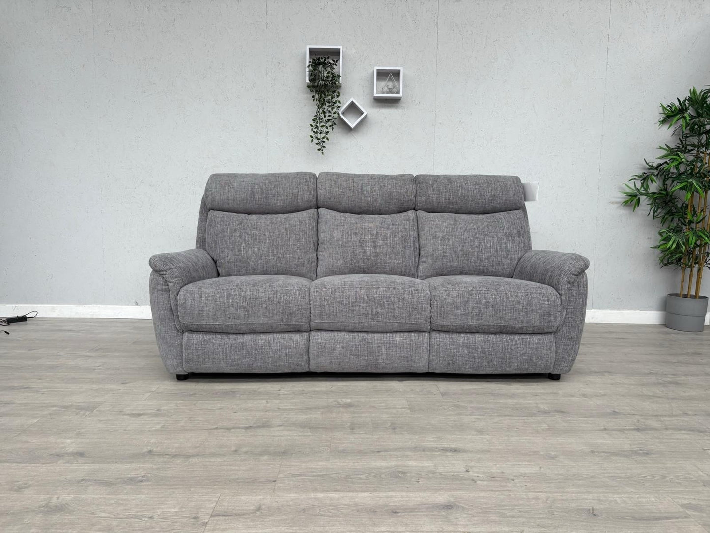 Furniture Village - ORLANDO Fabric 3 Seater Sofa, Anivia Brown - RRP £1,895