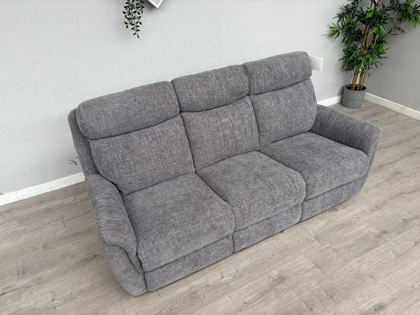 Furniture Village - ORLANDO Fabric 3 Seater Sofa, Anivia Brown - RRP £1,895