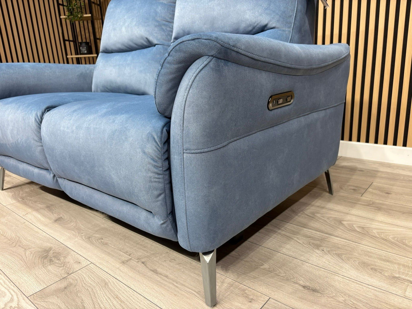 Furniture Village DAYTONA Fabric 2 Seater Power Recliner Sofa - RRP £1,395