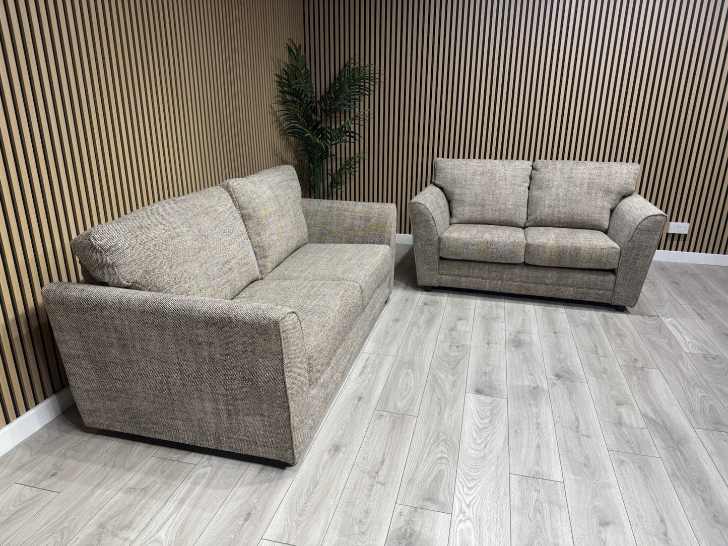 VERY HOME Fabric 3 Seater + 2 Seater Sofa Set - RRP £1,998