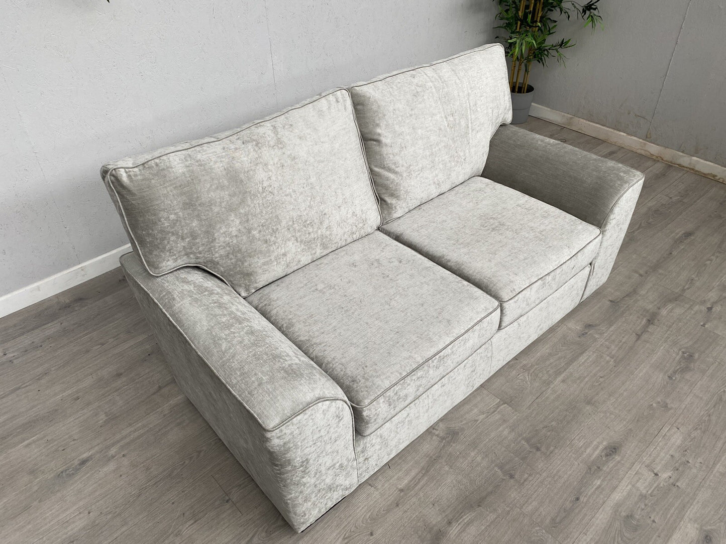 NEXT - STAMFORD Medium 2 Seater Sofa, Antique Velvet Light Beige - RRP £1,275