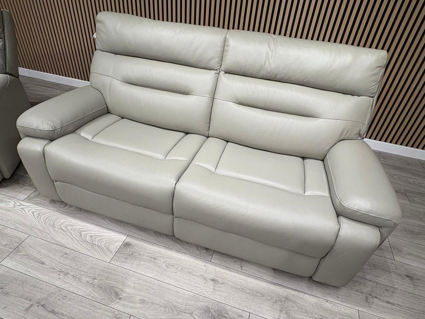 Furniture Village CINEMAX Leather 3 Seater Sofa + Armchair - RRP £2,890