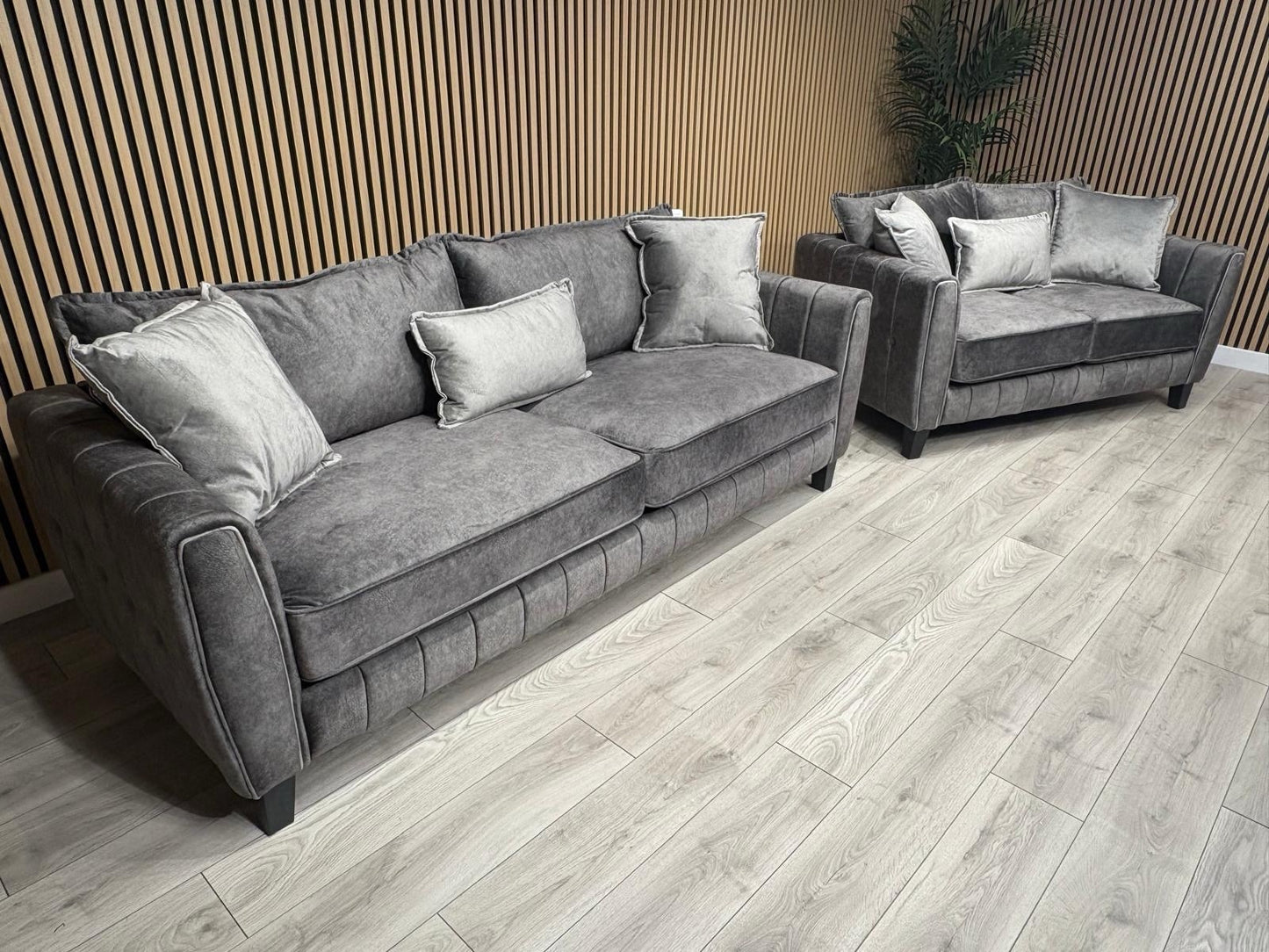 DFS - Cherished Style 3 + 2 Seater Sofa Set, Formal Back - RRP £2,399