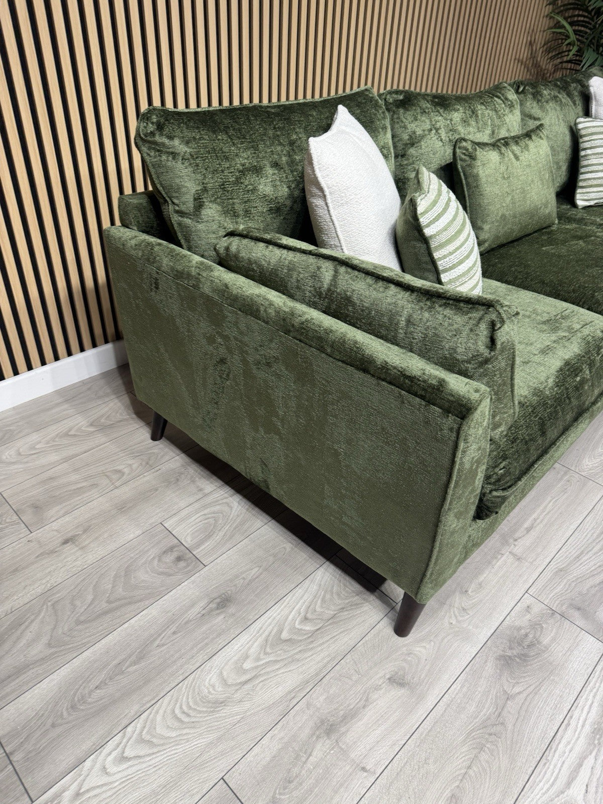 Very Home Sanremo Fabric Corner Group Sofa ( 2c2 ) Olive RRP £3199