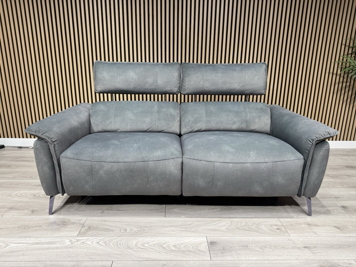 Furniture Village JUDE Fabric 3 Seater Power Recliner Sofa, Fern - RRP £2,195