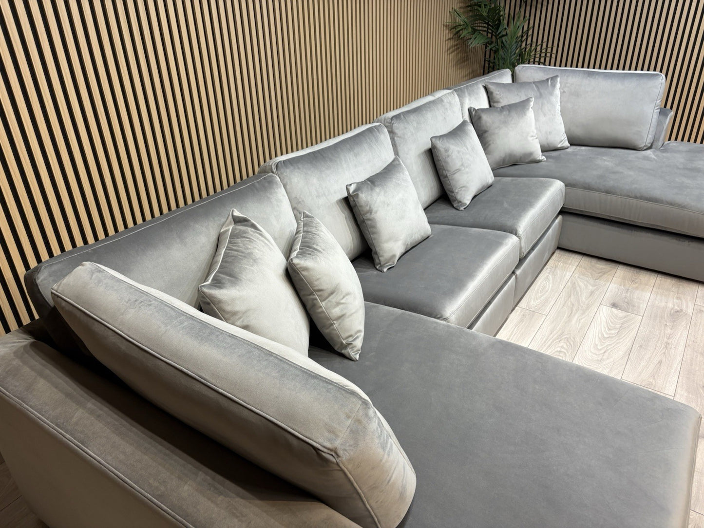 NEXT - STRATUS Fabric U Shaped Corner Double Chaise Sofa - RRP £2,999