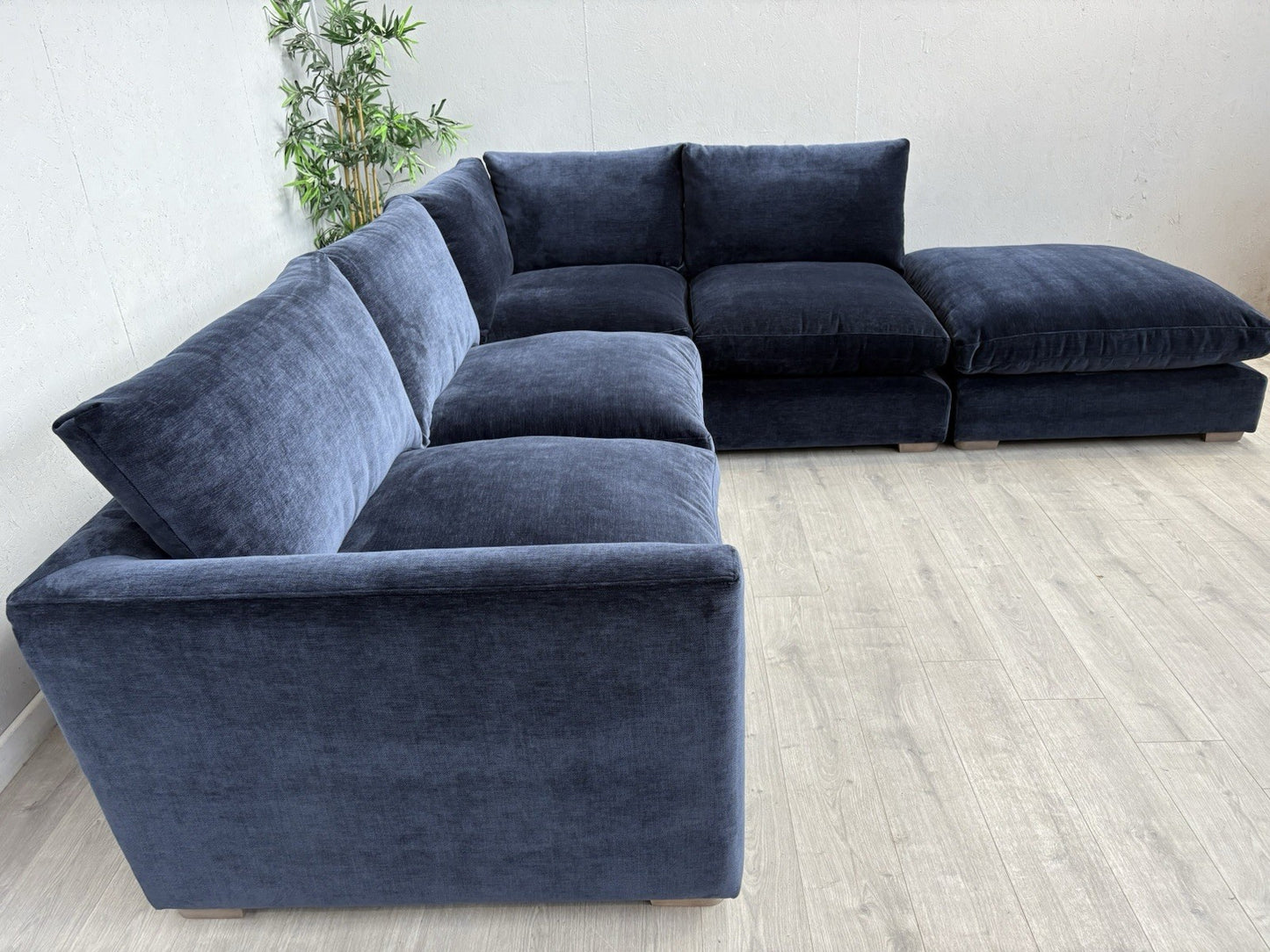 Westbridge PARKER / Sofology CAVALLI Style Fabric Open End Corner Sofa RRP £5999