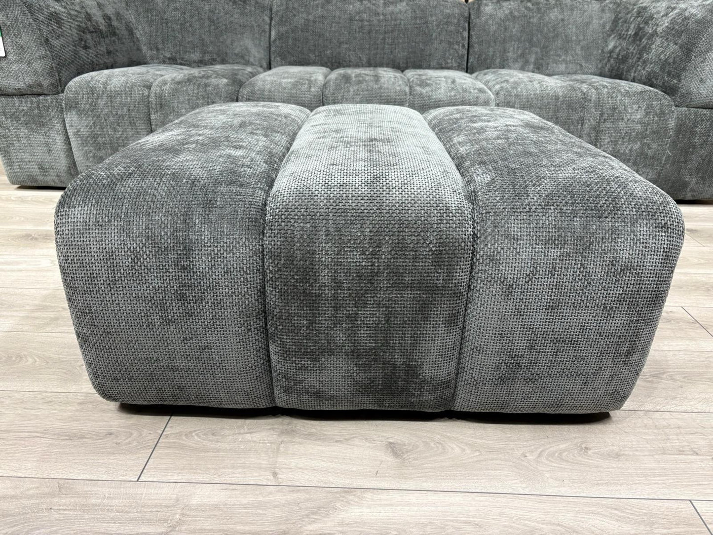 Taskers KIRWIN Large Fabric 3 Seater Sofa + Footstool - RRP £2,999