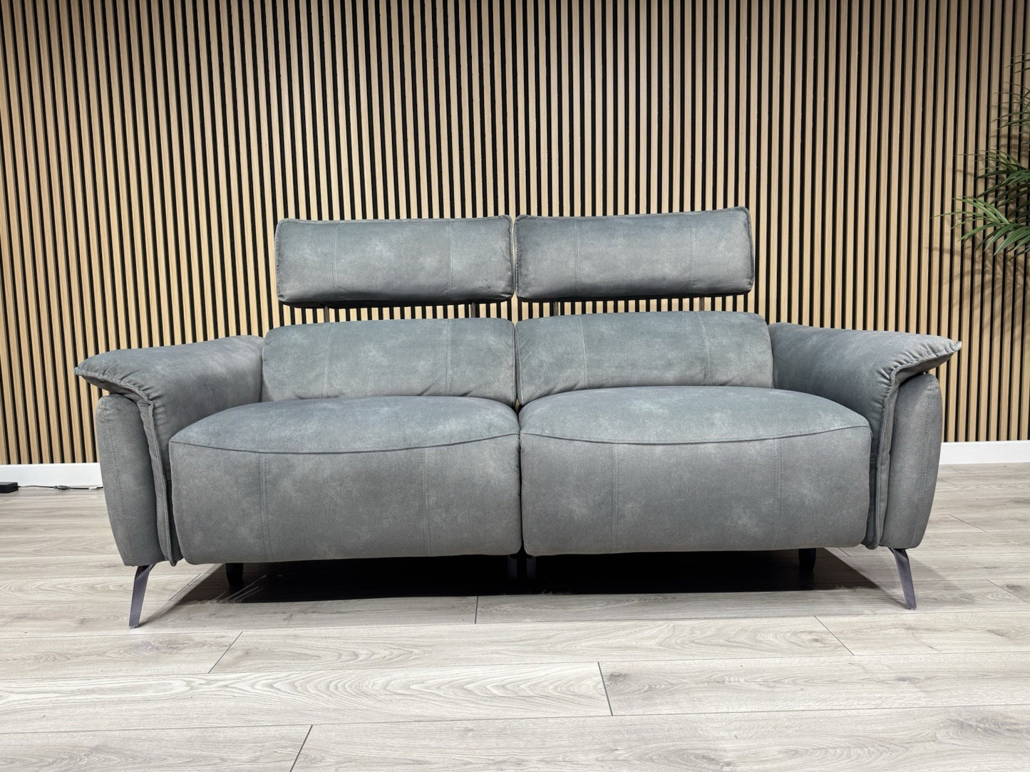 Furniture Village JUDE Fabric 3 Seater Power Recliner Sofa, Fern - RRP £2,195