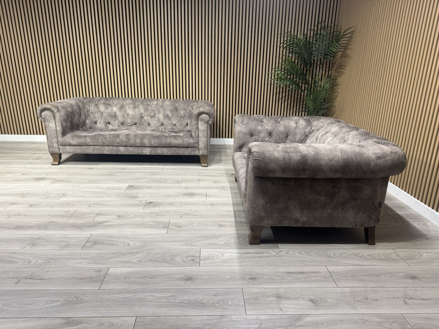 Furniture Village A&J Hampton 2 Seater & Snuggle Chair RRP £3295