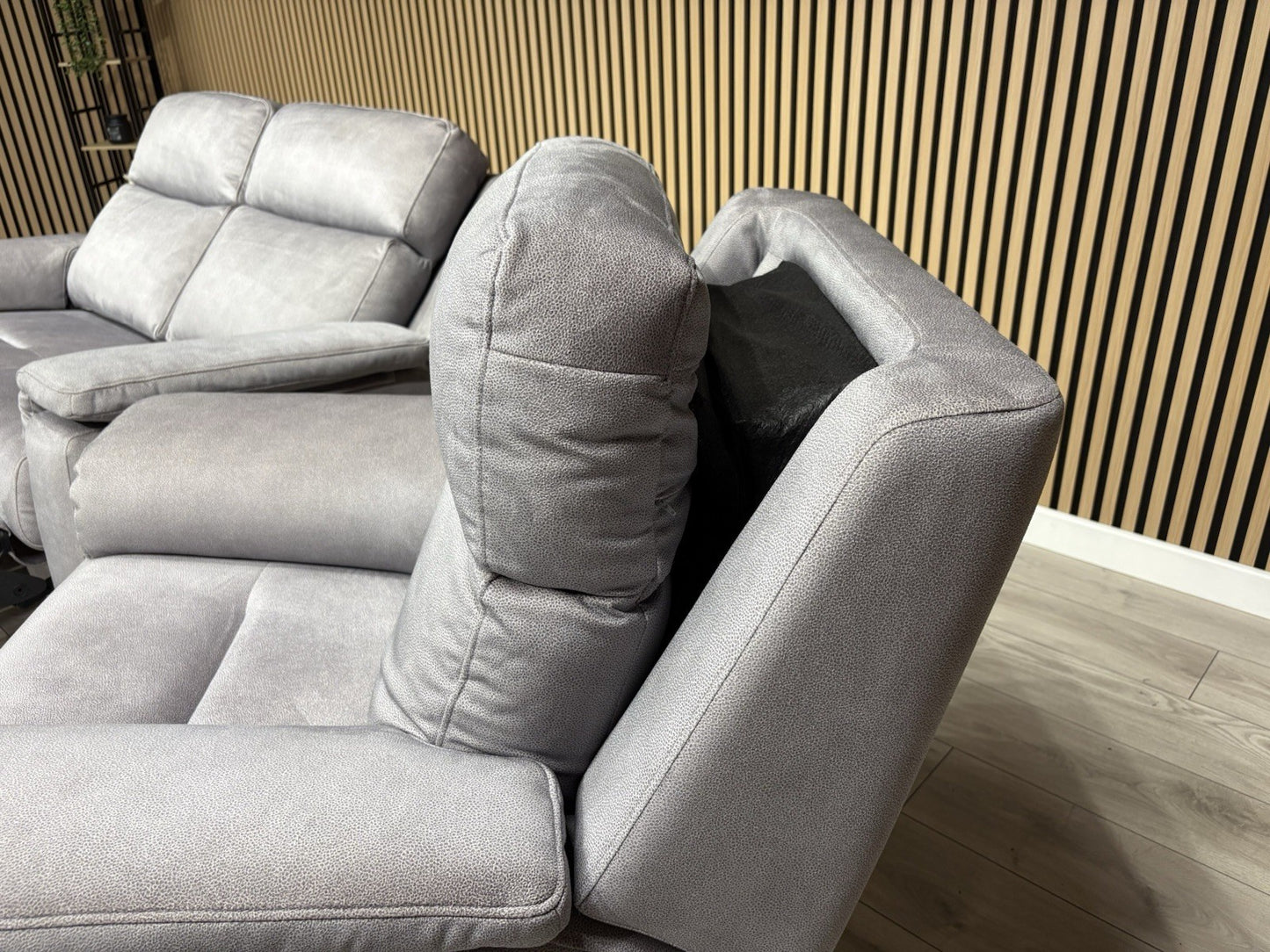 G Plan THORNBURY Fabric 2 Seater Sofa + Armchair, Power Recliners - RRP £5,940