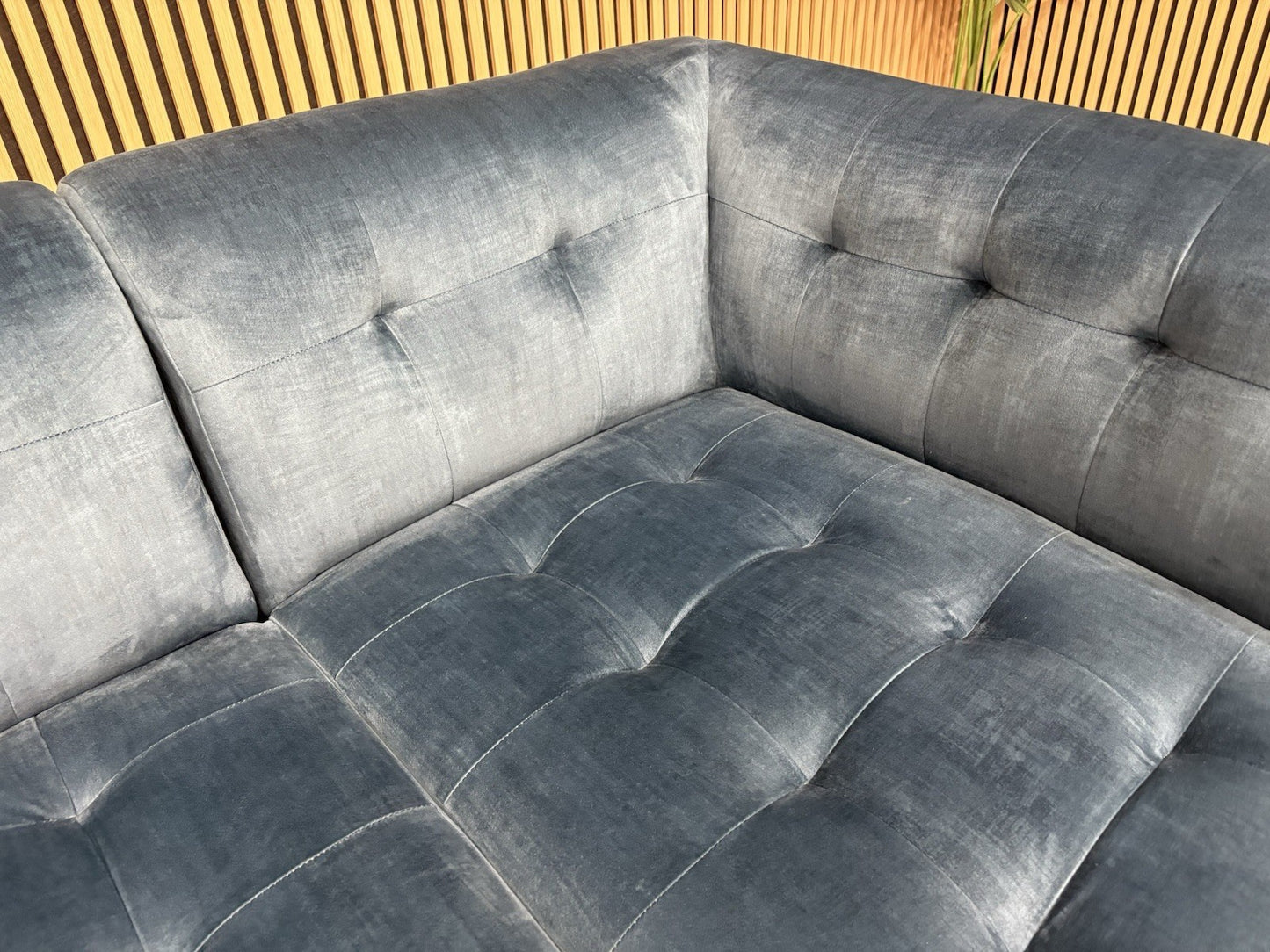 Furniture Village RENE Fabric RHF Chaise Open End Corner Sofa - RRP £1,695