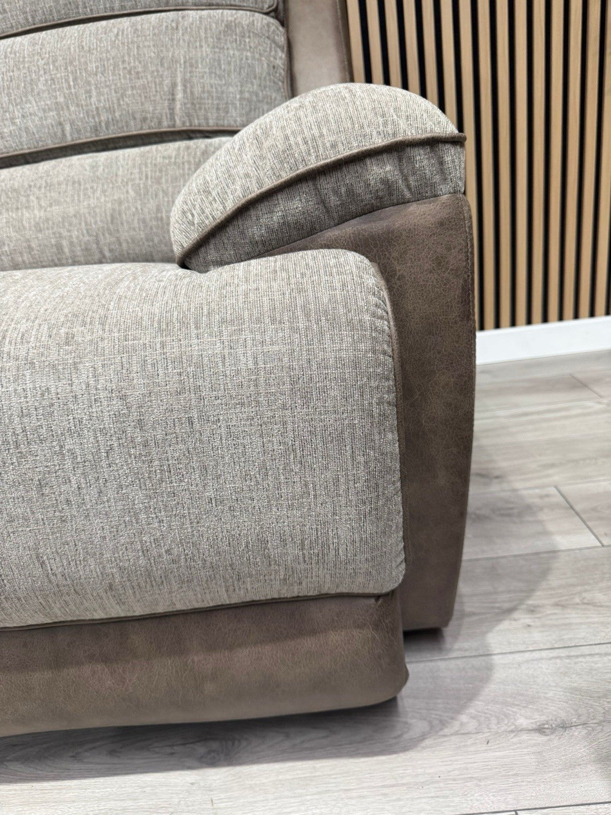 DFS LAKELYN Style Fabric 3 + 2 Seater Sofa Set, Manual Recliners - RRP £2,978