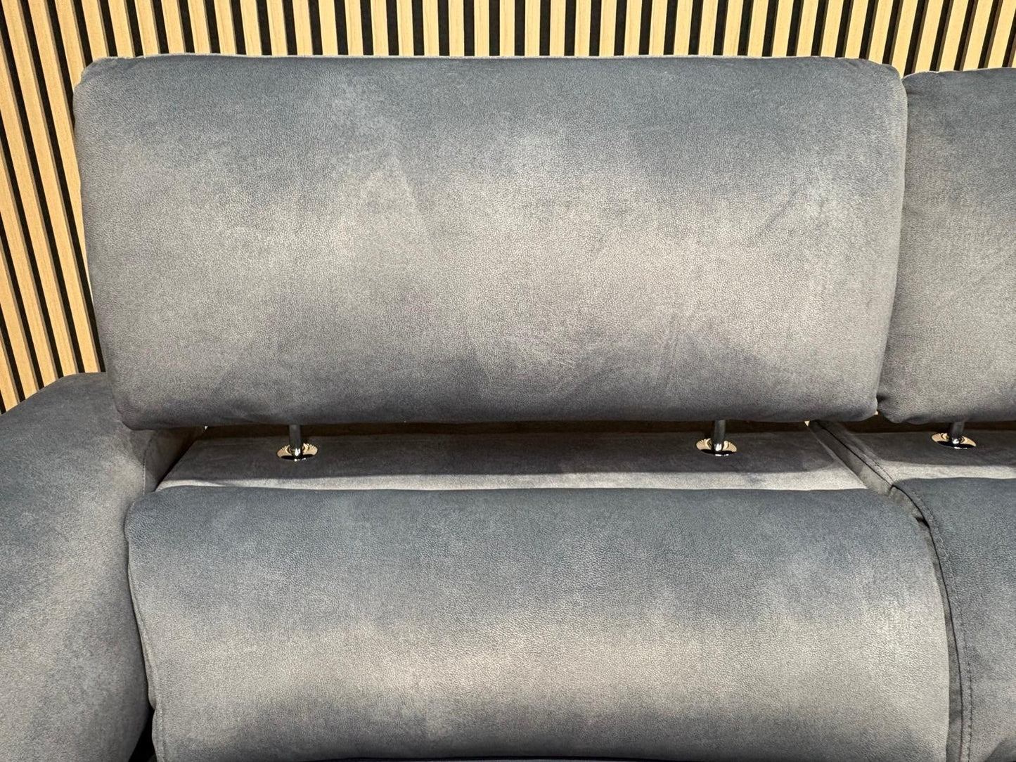 Furniture Village MOET Style Fabric 3 + 2 Seater Power Sofa Set - RRP £3,890