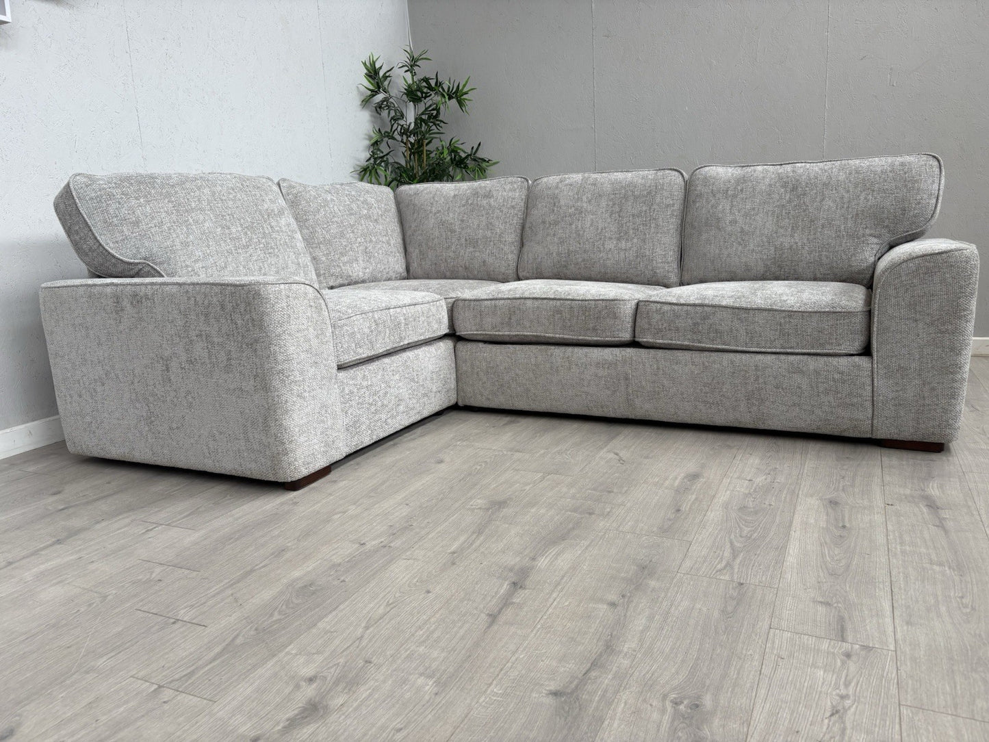 Furniture Village EMILIA Fabric LHF Small Sofa Bed Corner Sofa - RRP £2,095