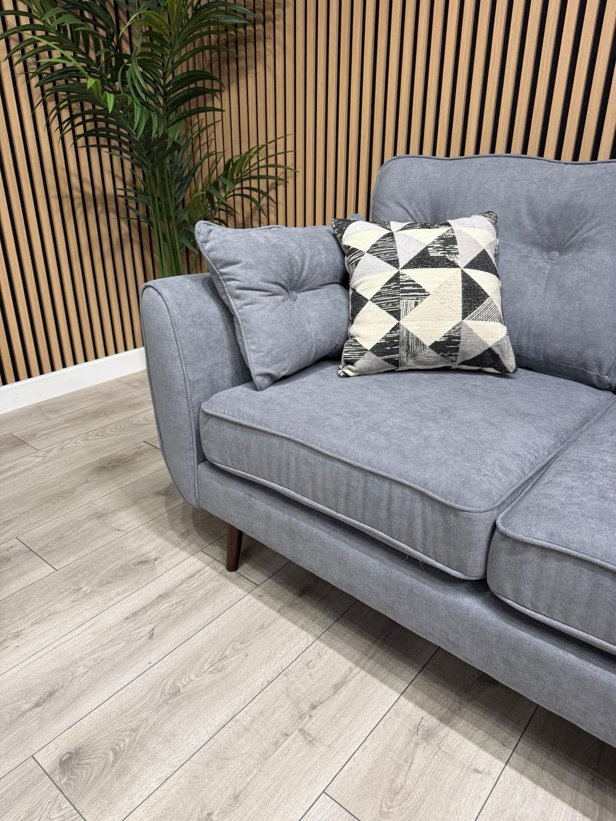 DFS - Zinc 3 & 2 Fabric Seater Sofa Set RRP £1799