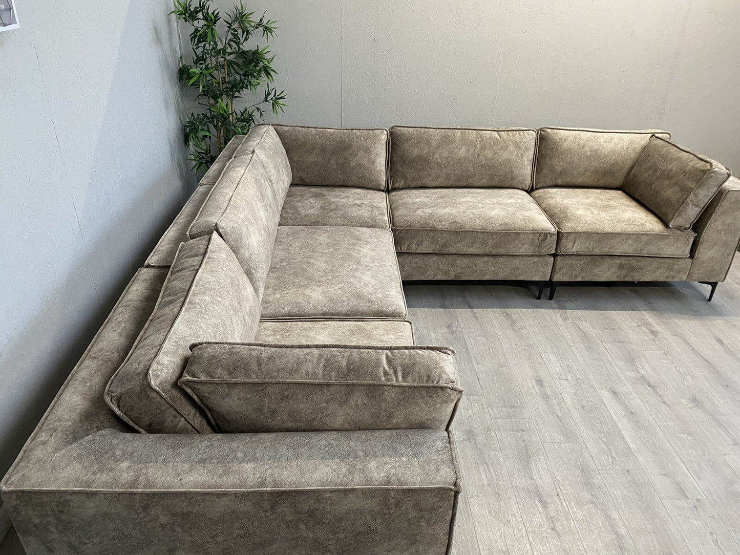Westbridge ELIJAH Premium Fabric Large Modular 2 Corner 2 Sofa - RRP £3,799