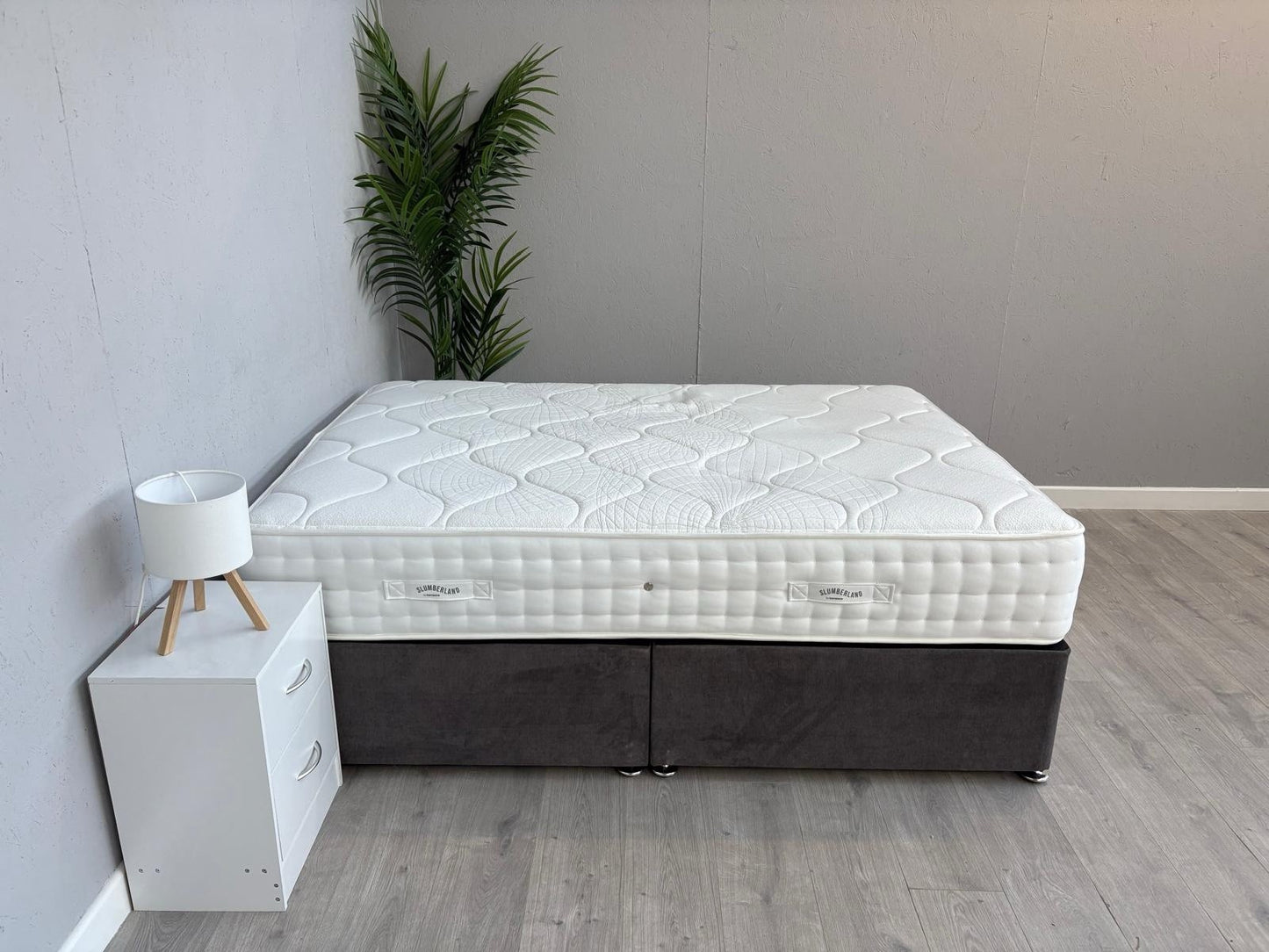 Slumberland NATURALS PREMIUM WOOL 4ft 6 Double Mattress, Firm - RRP £1,099