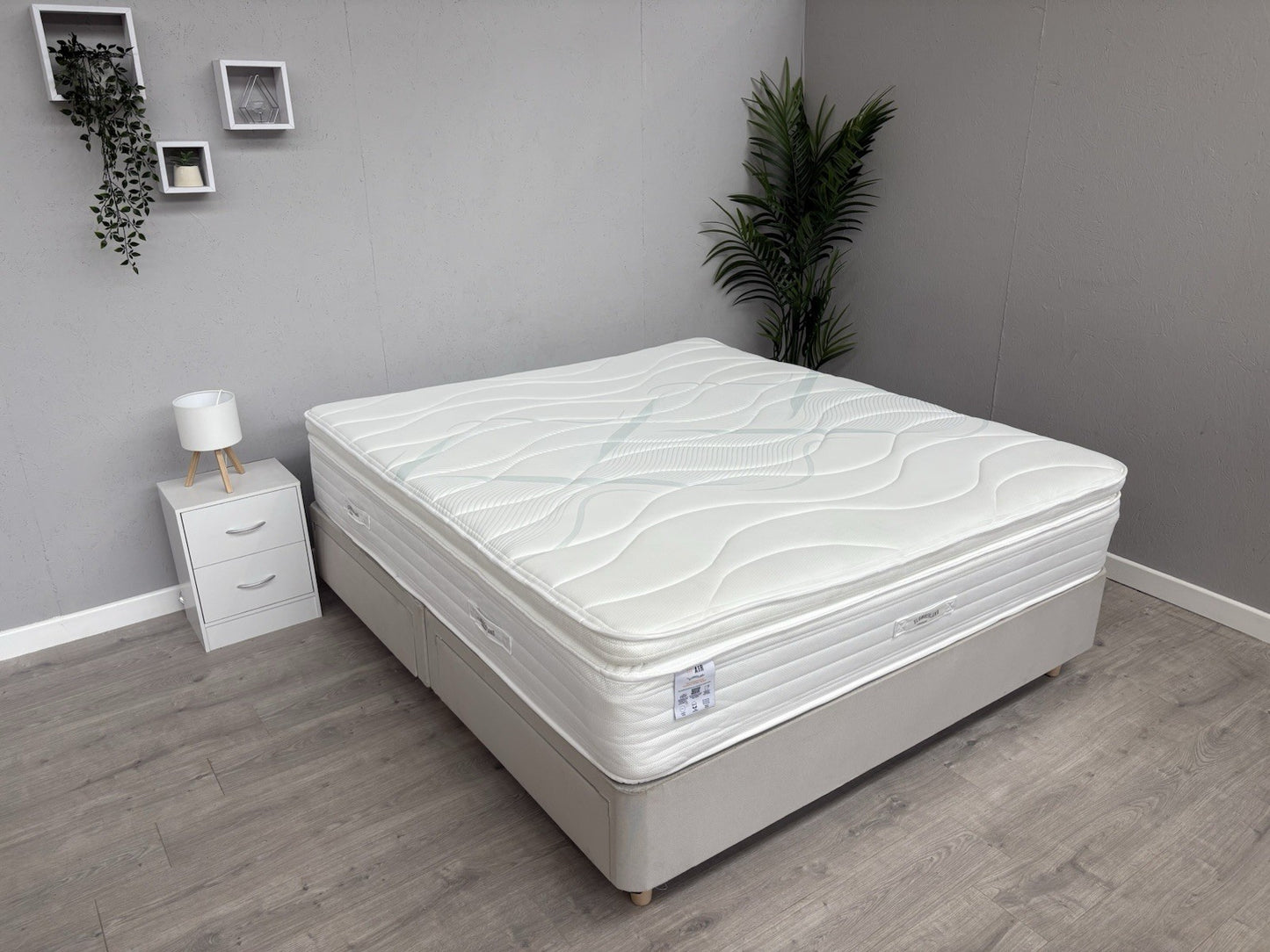 Slumberland AIR 9 Memory Pocket 6ft Superking Mattress, Firm - RRP £1,249