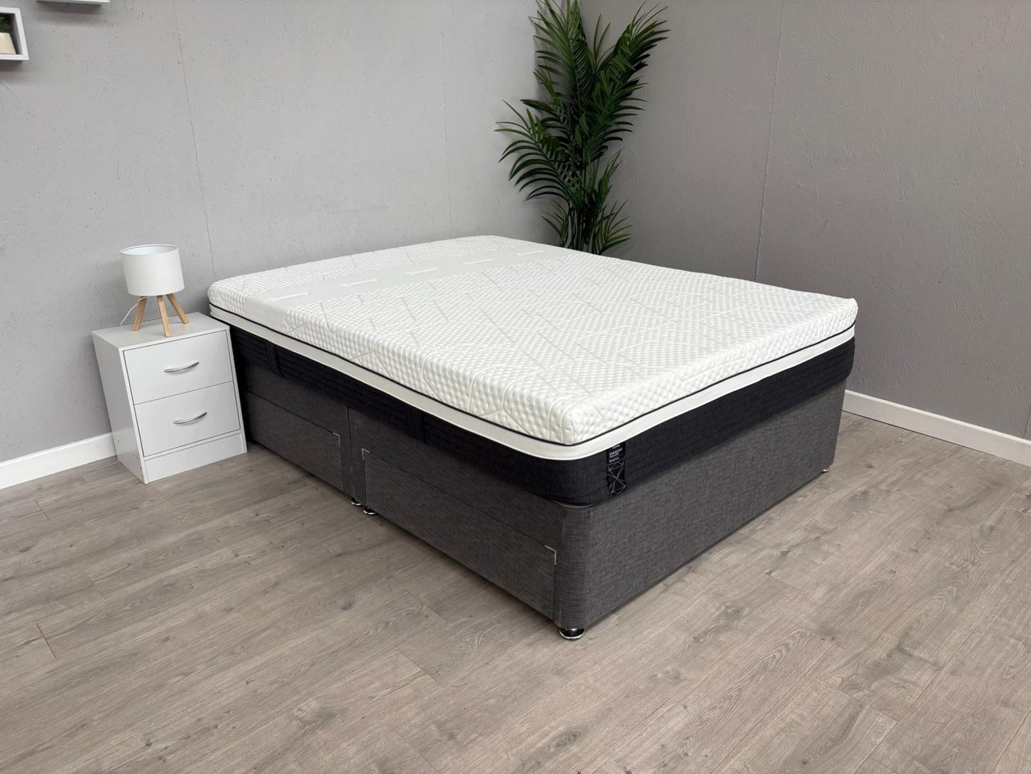 EMMA - Diamond Deluxe Spring Free 5ft Kingsize Mattress - RRP £2,099