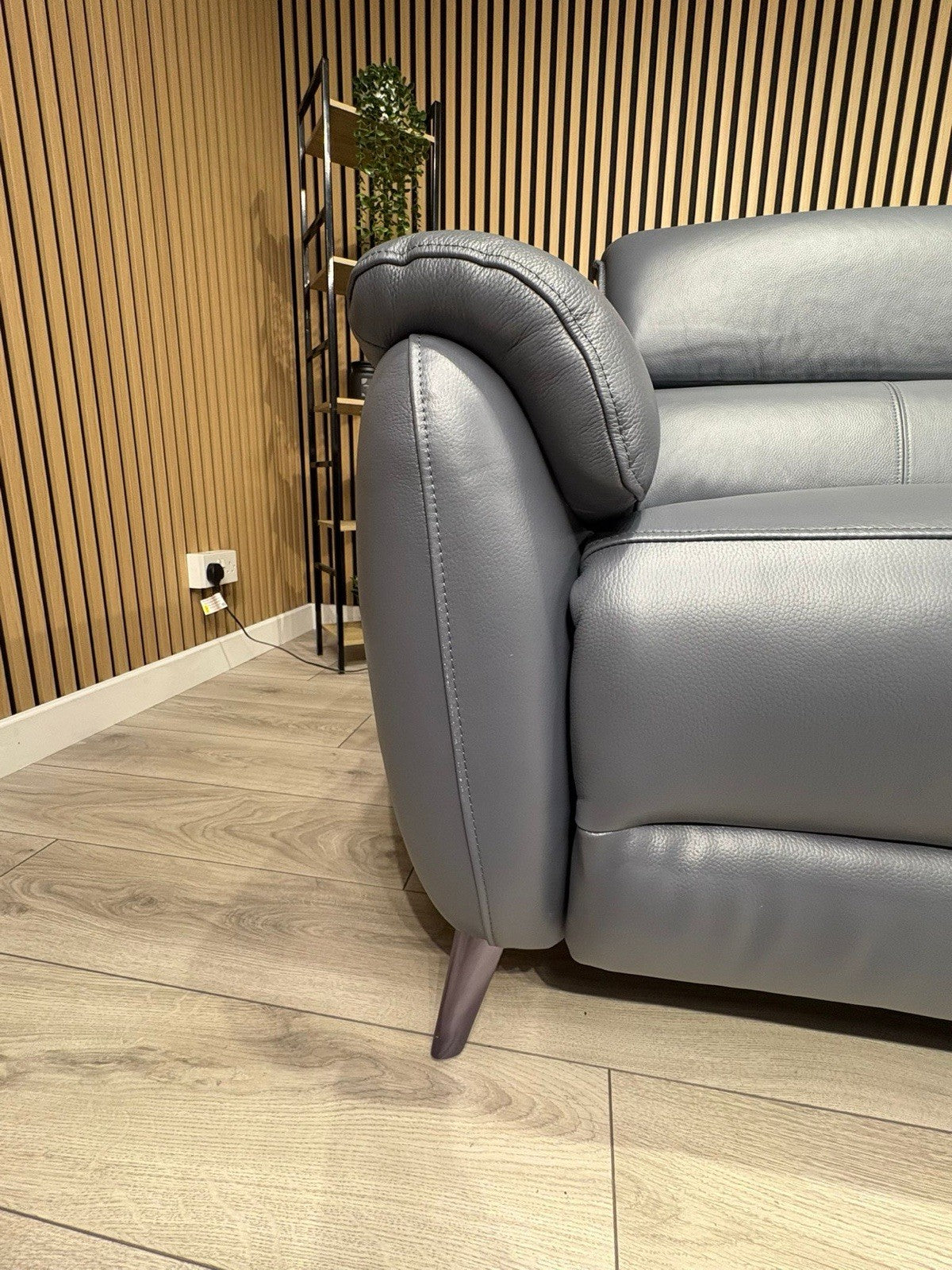 Furniture Village JUDE Style Leather 3 + 2 Seater Power Sofa Set - RRP £4,690
