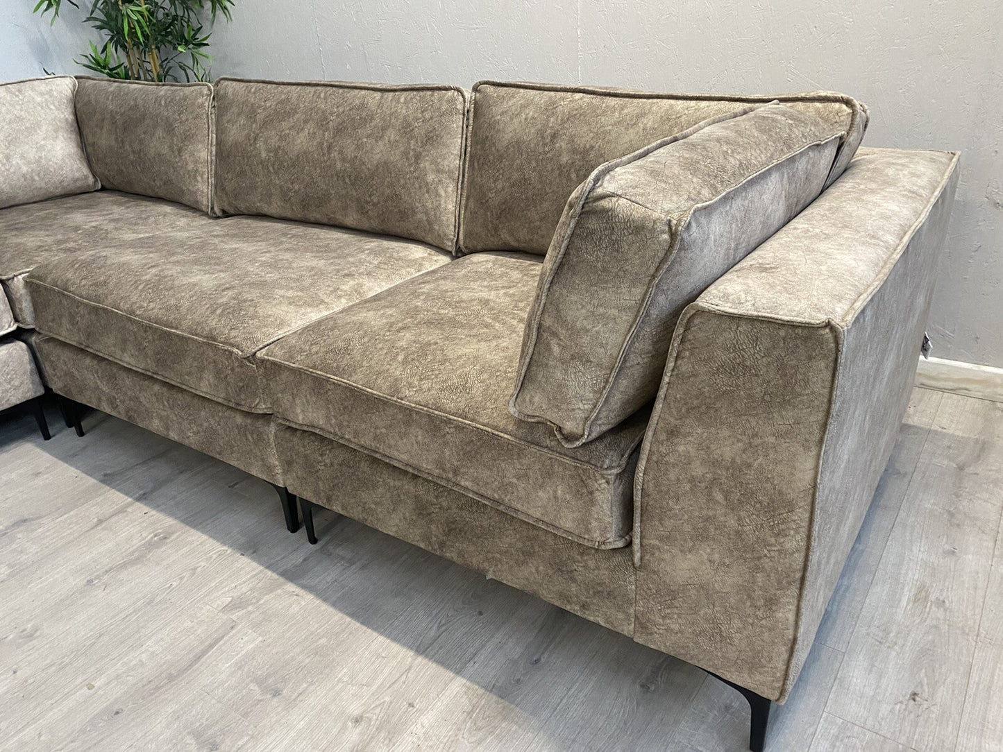 Westbridge ELIJAH Premium Fabric Large Modular 2 Corner 2 Sofa - RRP £3,799