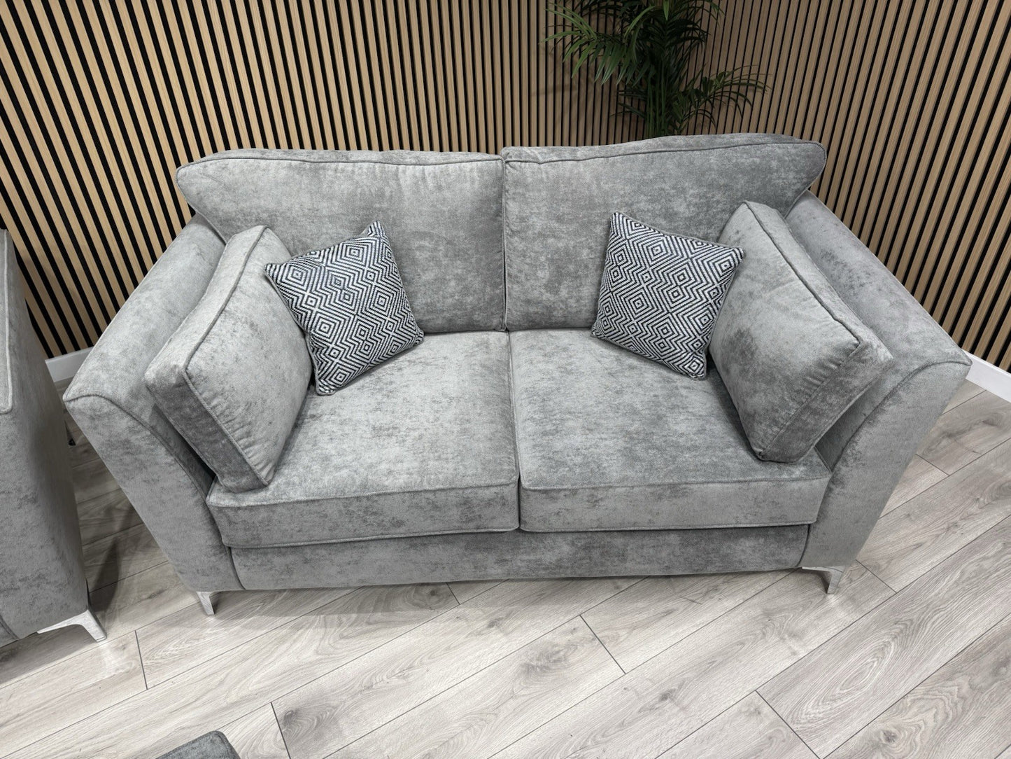 Furniture Village SASHA Fabric 3+2 Seater + Footstool Sofa Set - RRP £3490