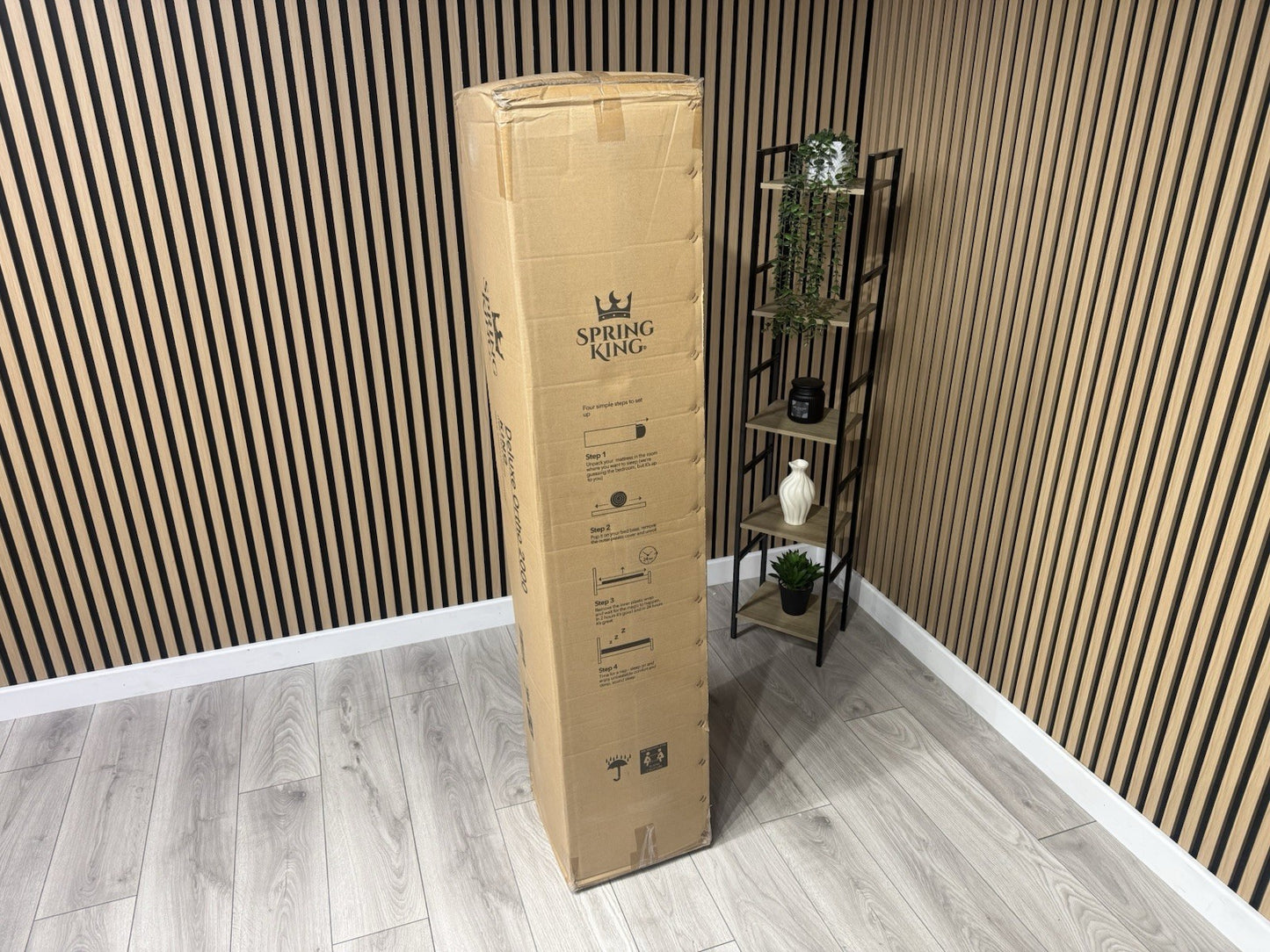 SPRING KING Deluxe Ortho 2000 5ft Kingsize Mattress BRAND NEW BOXED - RRP £549