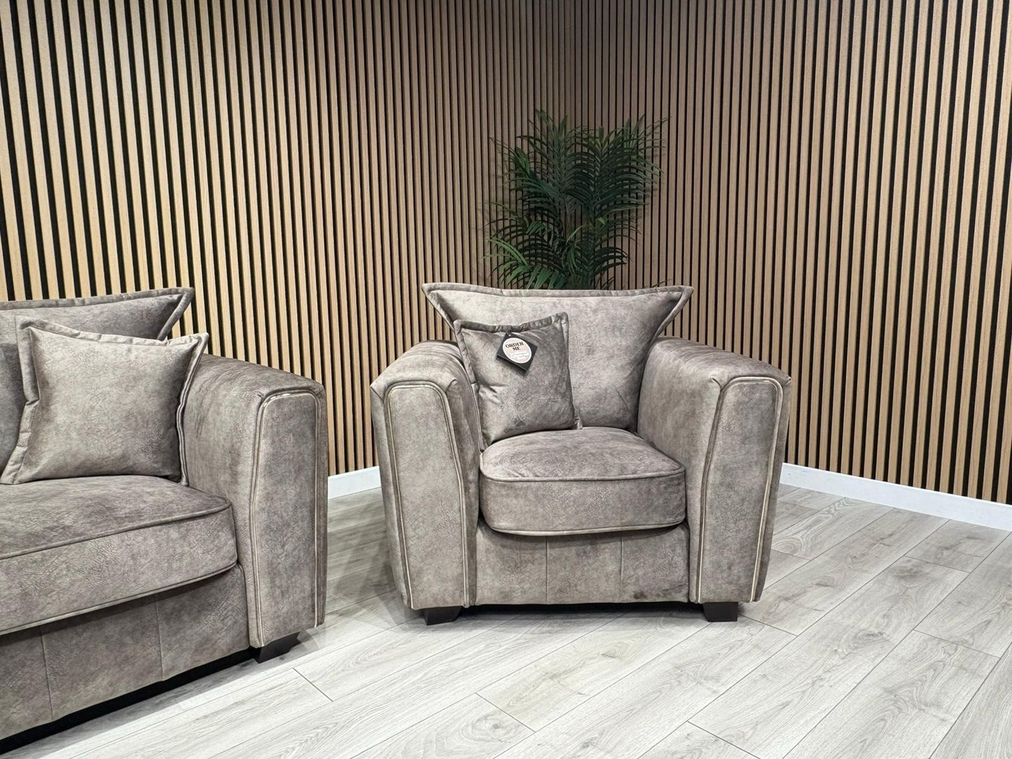 DFS - CHERISHED Style 3 Seater Sofa + Armchair Set, Formal Back - RRP £2,198
