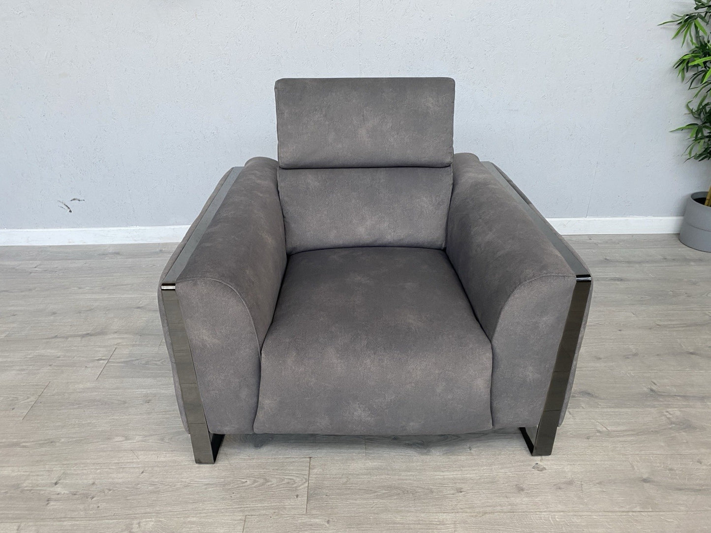 Furniture Village GISELLA Fabric Chair Armchair, Dexter Mocha - RRP £1195