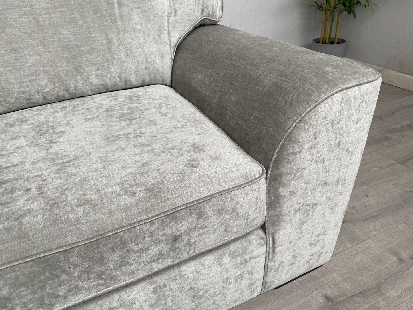 NEXT - STAMFORD Medium 2 Seater Sofa, Antique Velvet Light Beige - RRP £1,275