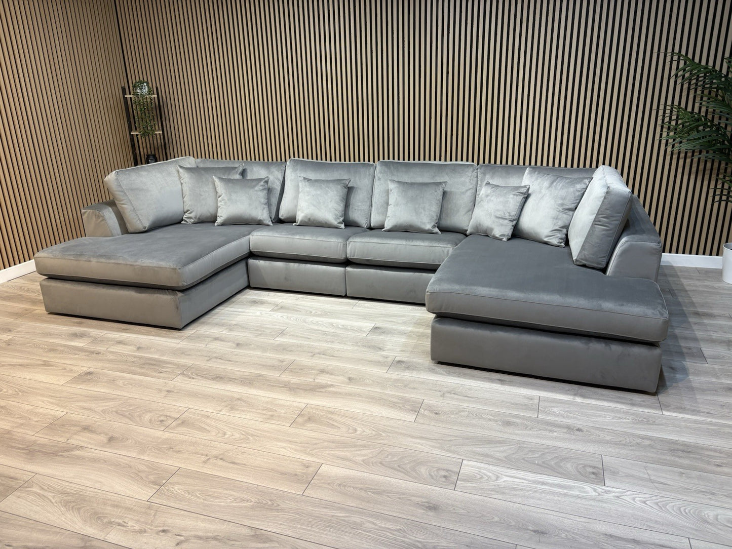 NEXT - STRATUS Fabric U Shaped Corner Double Chaise Sofa - RRP £2,999