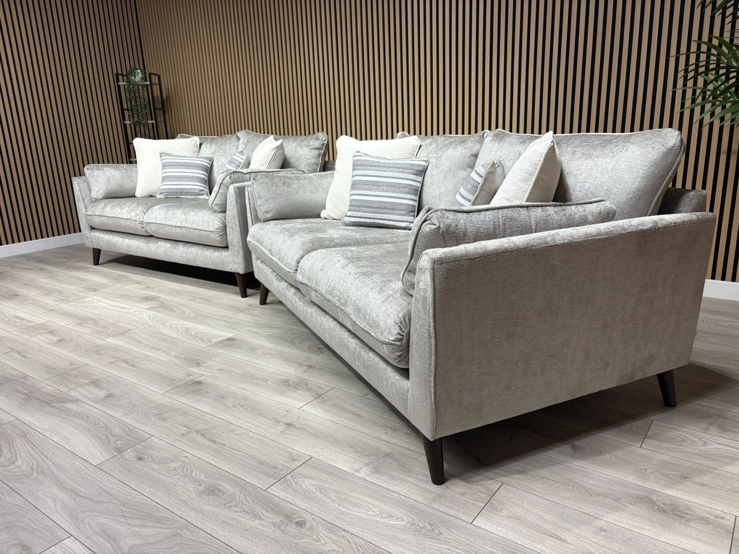 Very Home SANREMO Fabric 3 Seater + 2 Seater Sofa Set - RRP £2,948