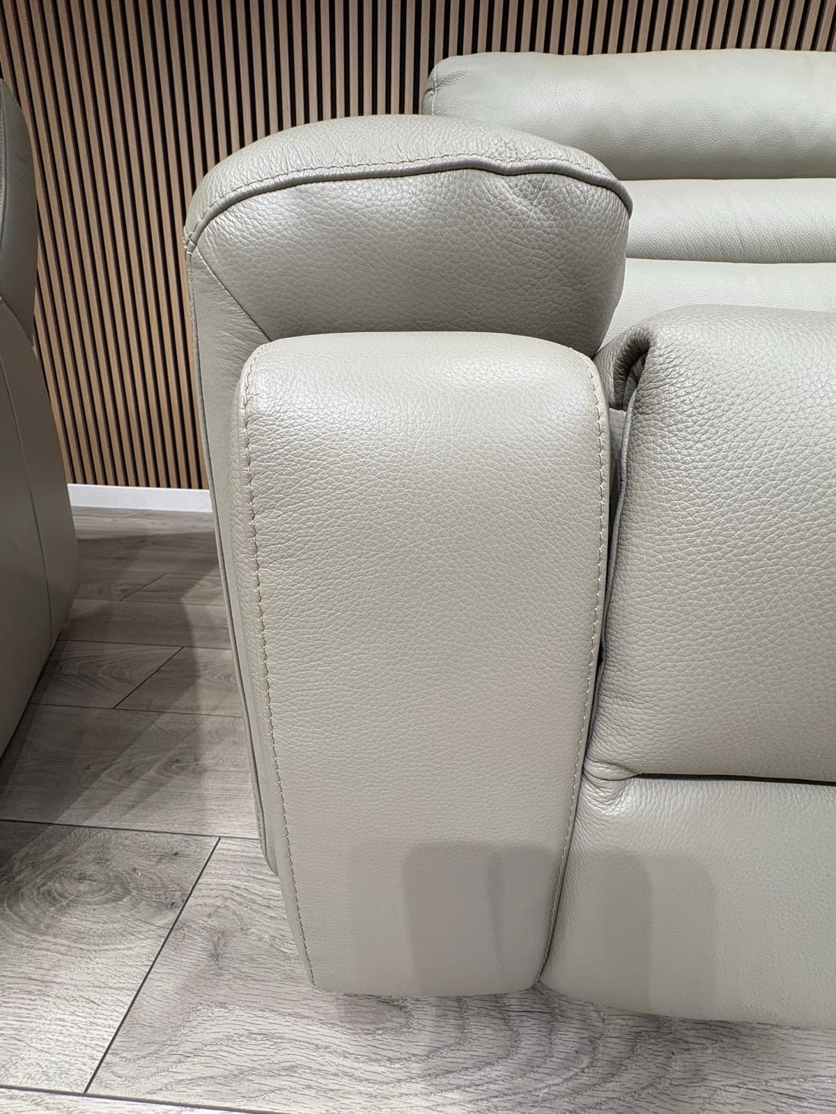 Furniture Village CINEMAX Leather 3 Seater Sofa + Armchair - RRP £2,890