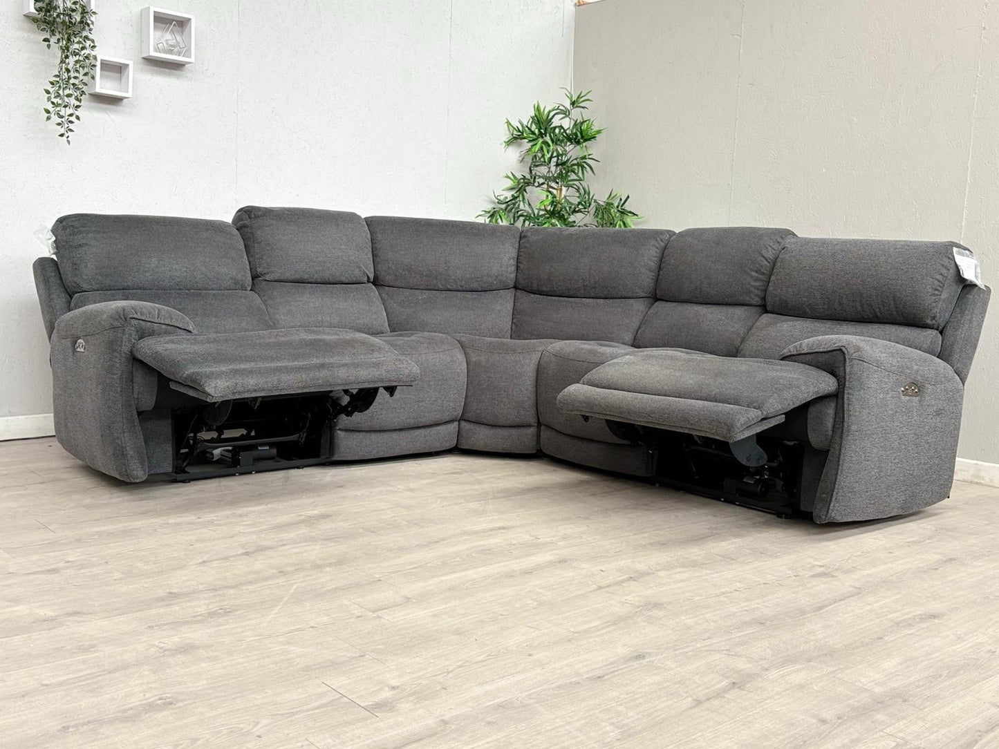 Furniture Village - LINK Fabric Large Power Recliner Corner Sofa - RRP £2,445