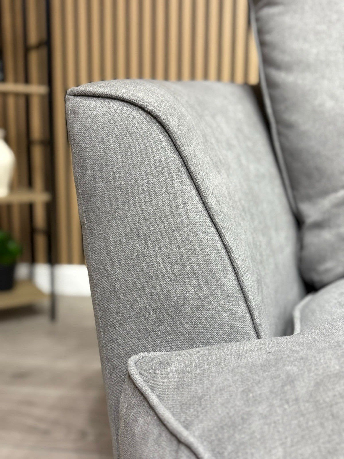 Furniture Village LEGEND Fabric Swivel Chair / Armchair, Pewter - RRP £845