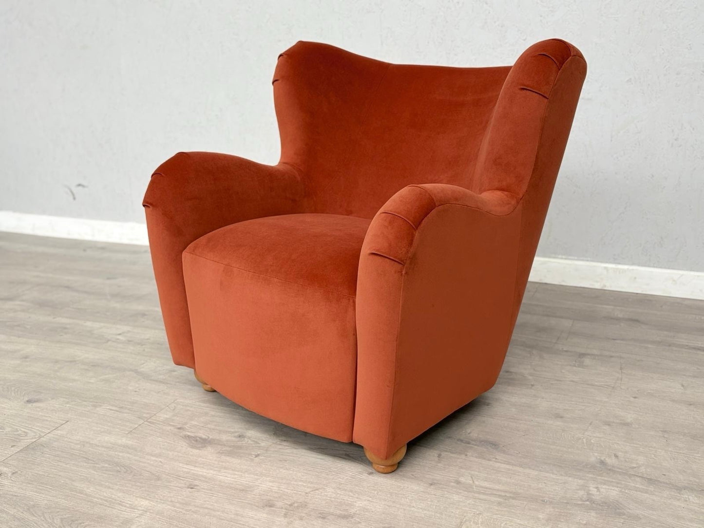 Westbridge BACHO Fabric Wingback Accent Chair / Armchair - RRP £899