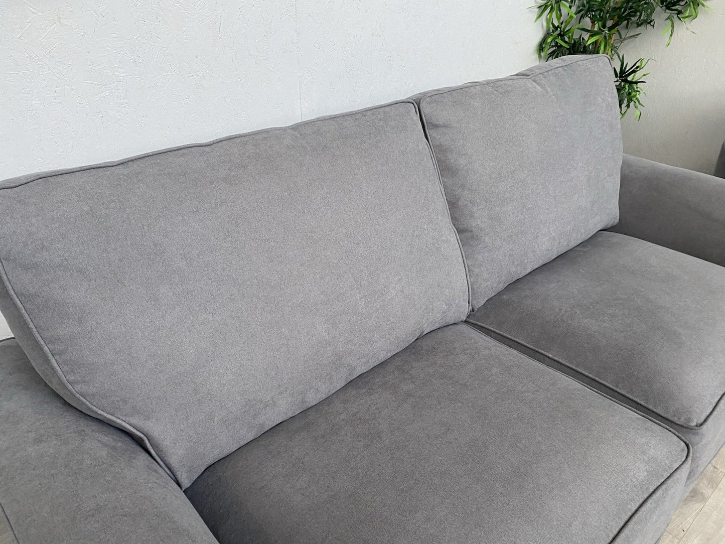 Furniture Village LEGEND Fabric 3 Seater Sofa, Armchair + Swivel Chair RRP £2835
