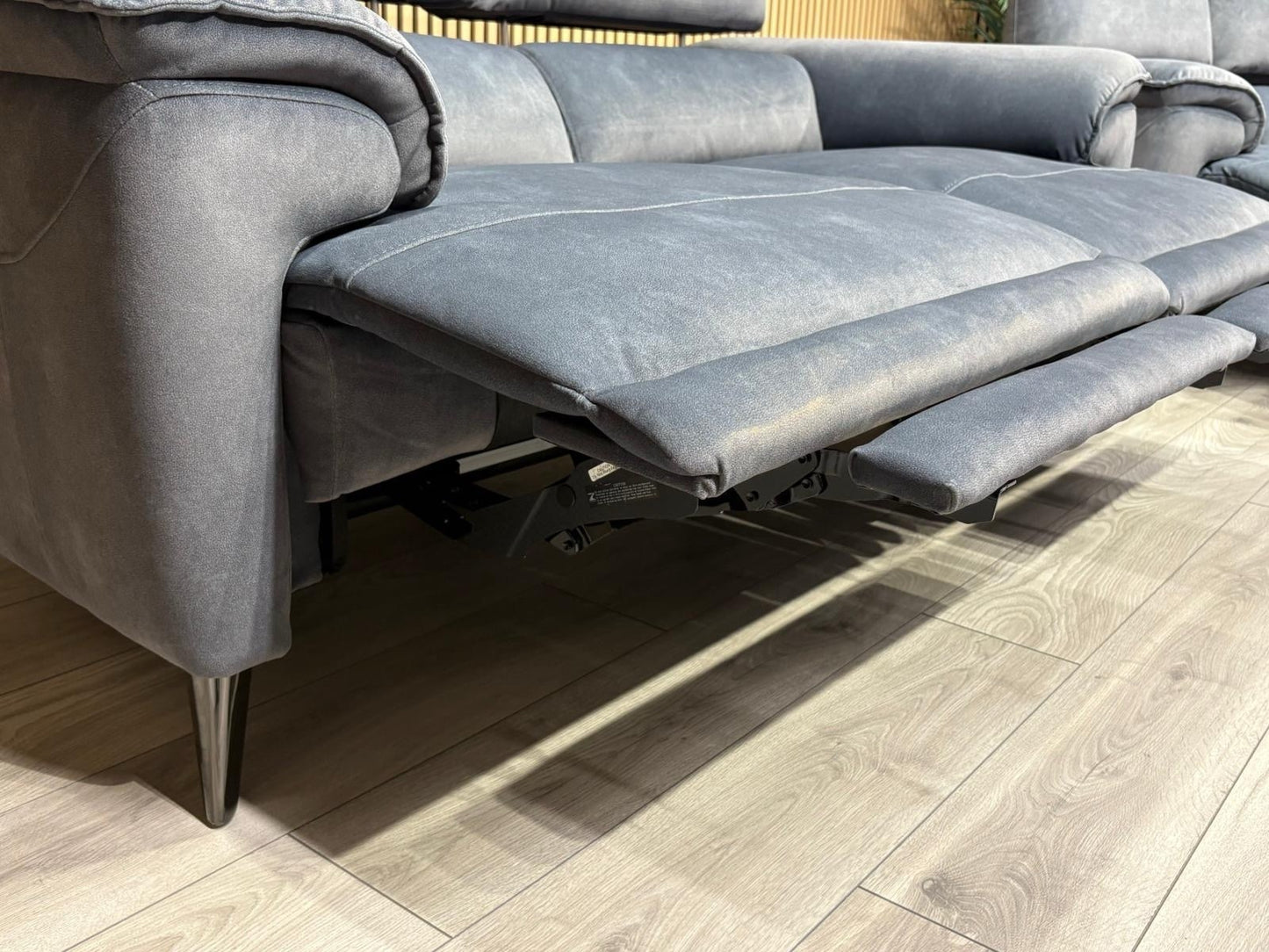 Furniture Village MOET Style Fabric 3 + 2 Seater Power Sofa Set - RRP £3,890