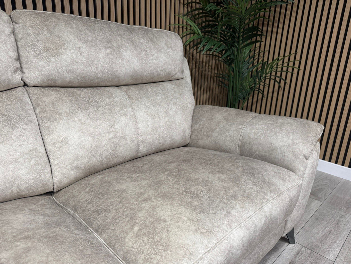Furniture Village CONTEMPO Fabric LHF Open End Chaise Corner Sofa - RRP £2,295